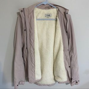 Fleece Charlotte Russe Zipper/Button Jacket